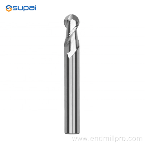 Solid Carbide Ball Nose End Mill for Aluminium